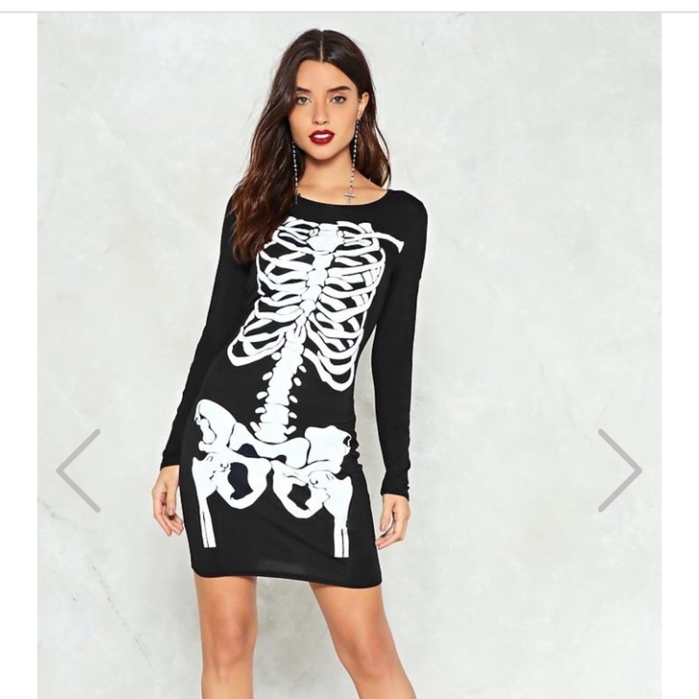 Nasty Gal Skeleton Dress